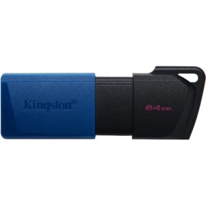 Kingston Technology DataTraveler 64GB USB3.2 Gen 1 Exodia M (Black + Blue)