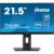 54,5cm/21,5″ (1920×1080) Iiyama ProLite XUB2293HSU-B6 16:9 FHD IPS 100Hz 1ms HDMI DP USB LS Black