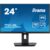 61cm/24″ (2560×1440) iiyama ProLite XUB2492QSU-B1 16:9 WQHD IPS 0,5ms 100Hz HDMI DP USB Speaker Pivot Black