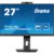 68,5cm/27″ (2560×1440) Iiyama ProLite XUB2790QSUH-B1 16:9 QHD IPS 0,4ms 100Hz HDMI DP USB-C KVM Speaker Pivot Black