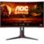 68,6cm/27” (1920×1080) AOC C27G2ZU/BK Gaming Curved 16:9 0,5ms 240Hz 2xHDMI DisplayPort VESA Lift Speaker Full HD Black Red