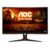 68,6cm/27″ (1920×1080) AOC Gaming C27G2E/BK 16:9 FHD Curved 1ms 165Hz HDMI VGA DP Speaker Black/Red