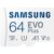 CARD 64GB Samsung EVO Plus microSDXC 130MB/s +Adapter