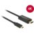 DeLock HDMI > USB-C (ST-ST) 1m Adapterkabel 4K 30Hz Schwarz