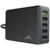 Green Cell Charger 52W 5-Port USB3.0 Schwarz