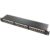 LogiLink CAT6a Patchpanel 19″ 1HE 24-Ports Schwarz